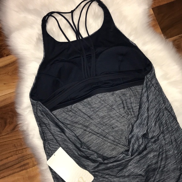 Lululemon raise the barre tank HNUT navy 12 NWT - Picture 2 of 6